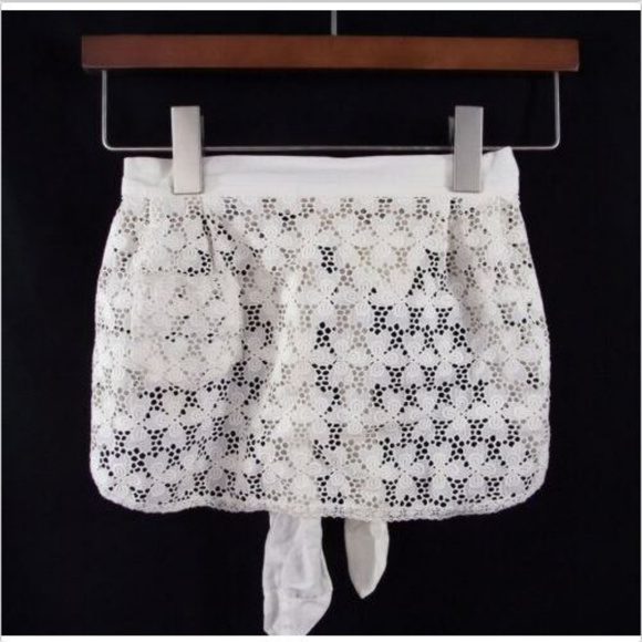 Vintage Accessories - VTG 50'S Sexy Mid-Century Pin Up Hostess Apron